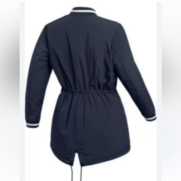 Nike Black Jacket with White Trim - Picture 3 of 3